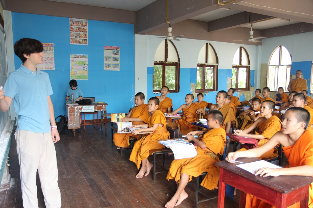 teaching in the monastery school